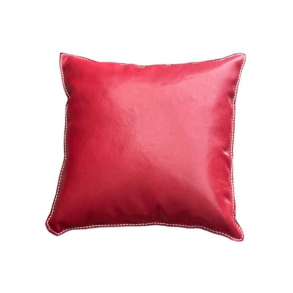 皮革製方形抱枕 Cushion - 真皮牛皮全手工製作攬枕 Leather Square Pillow Cushion - Genuine Cowhide Fully Handmade